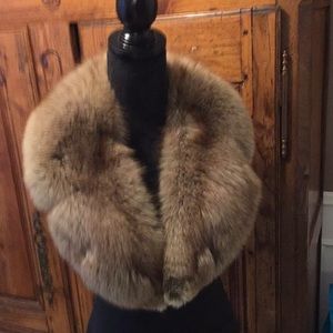 Vintage fox collar.